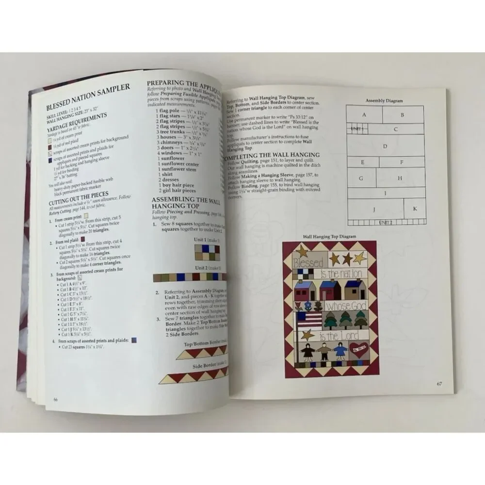 Quick-Method Liberty Quilts Book By Leisure Arts 1996 Paperback (VTG)